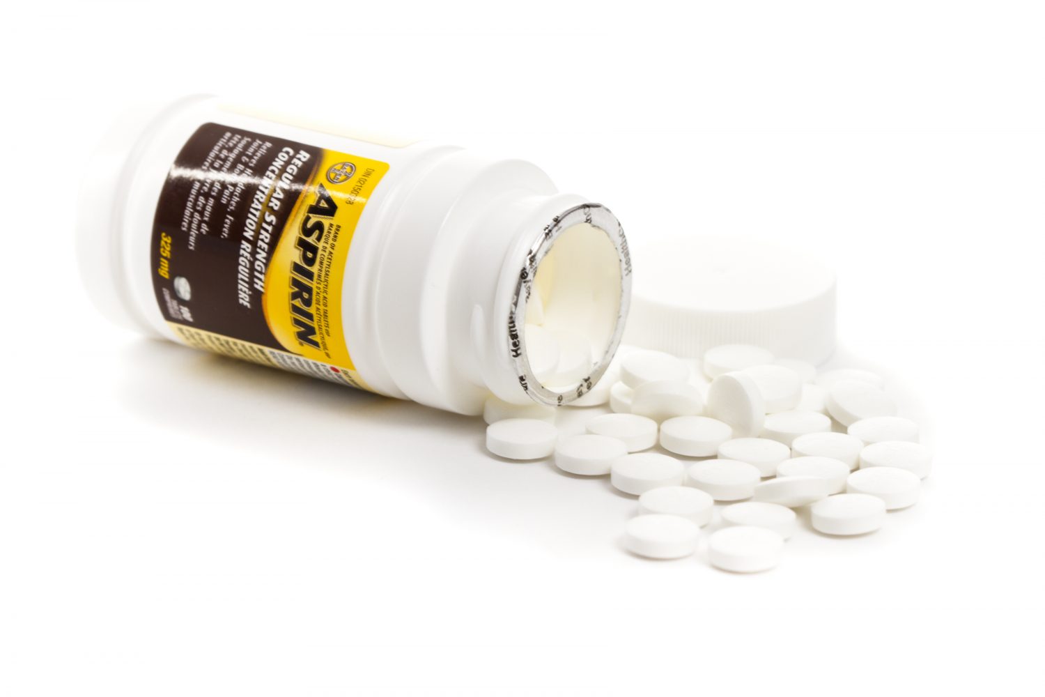 L’acide acétylsalicylique / aspirine n’est plus conseillé comme anti-inflammatoire