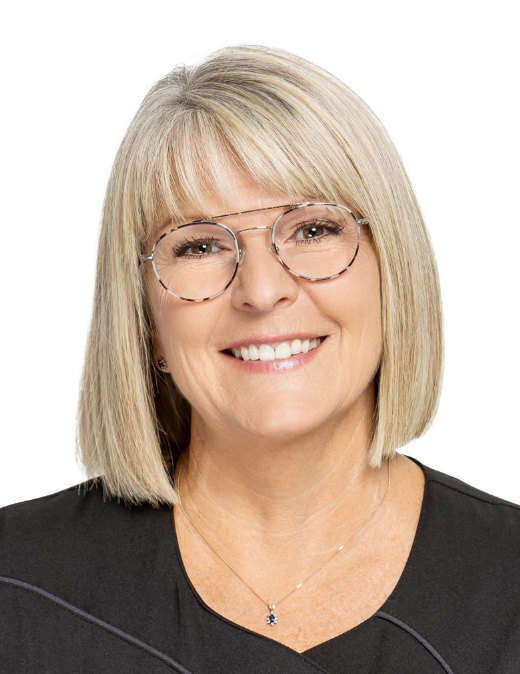 Guylaine, secrétaire au centre dentaire D'Arthabaska.