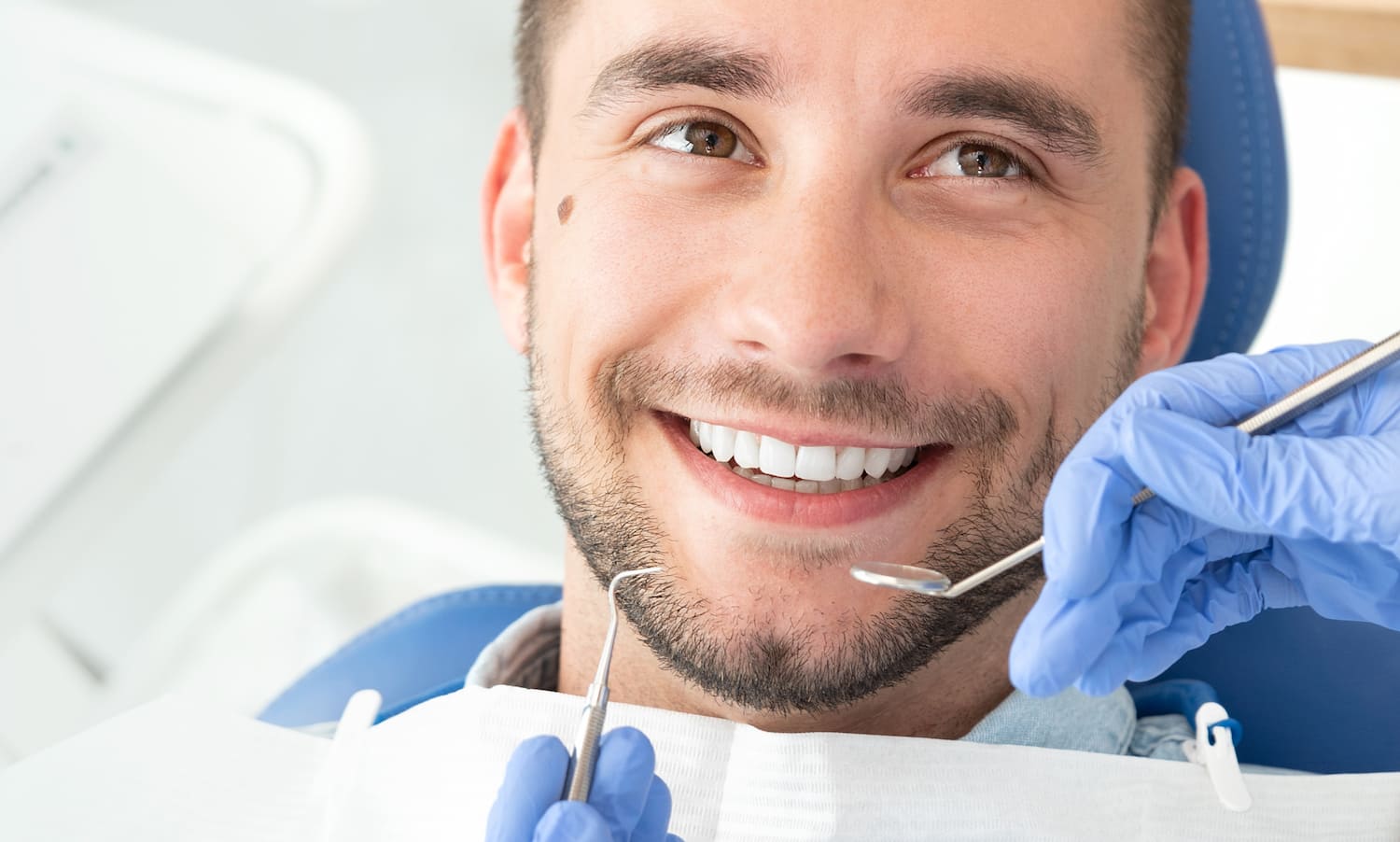 L'examen du dentiste à Victoriaville